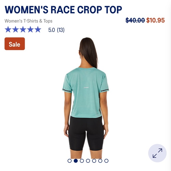 ASICS CROP TOP - Picture 2 of 5